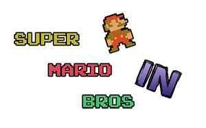 Logo Super Mario Bros In