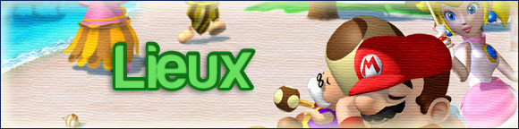 Retrouvez tous les lieux que Mario a visité ici ! Lieux visités par Mario