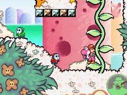 Un des niveaux Yoshi Island