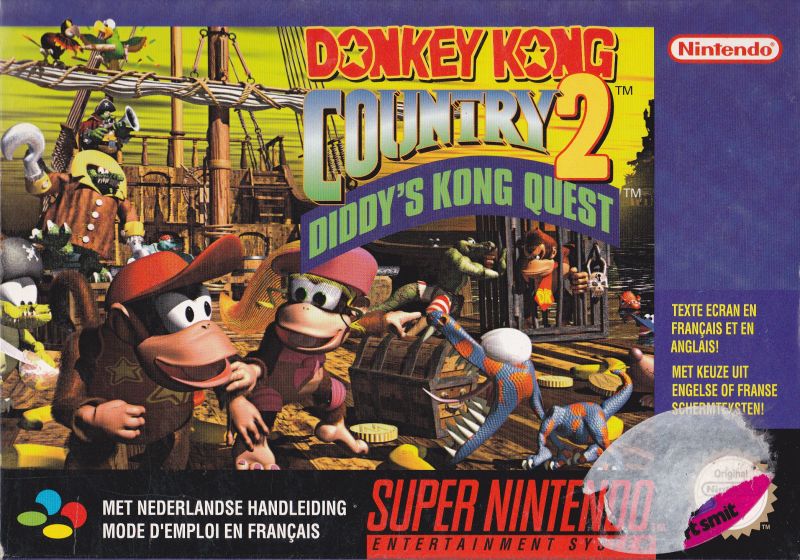 Jaquette du jeu Donkey Kong Country 2: Diddy's Kong Quest
