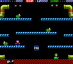 Mario Bros. sur Arcade Mario Bros. sur Arcade