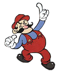 Artwork de Mario dans Donkey Kong