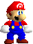 Mario dans super mario 64