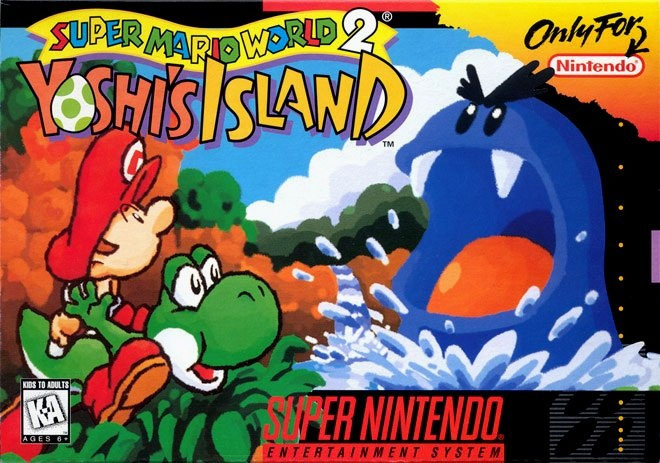 Jaquette du jeu Super Mario World 2: Yoshi's Island