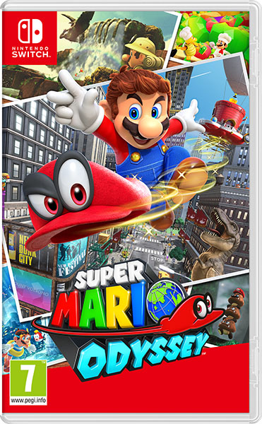 Jaquette du jeu Super Mario Odyssey