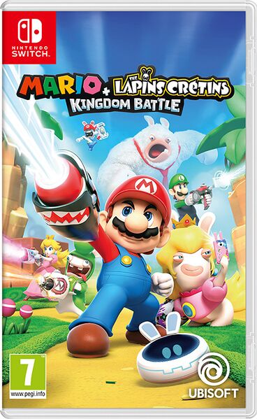 Jaquette du jeu Mario + The Lapins Crétins Kingdom Battle