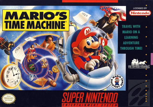 Jaquette du jeu Mario's Time Machine