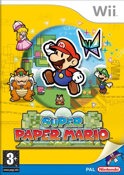 Jaquette du jeu Super Paper Mario