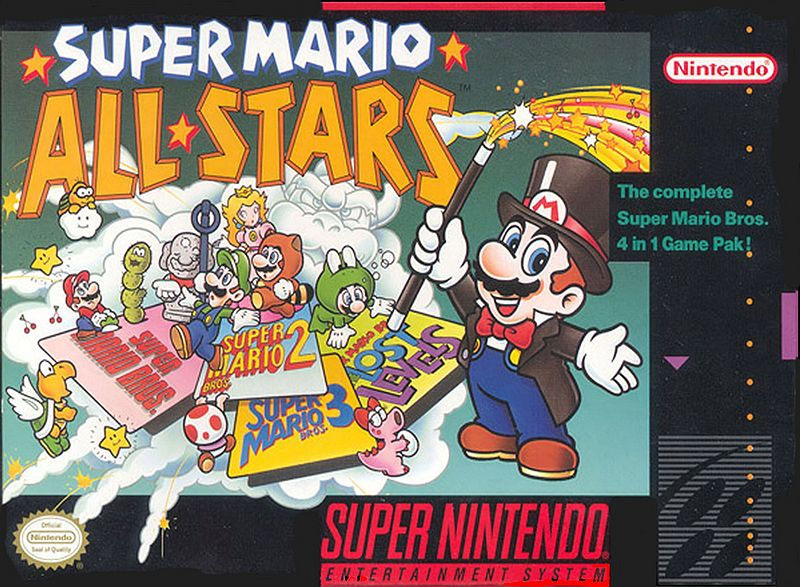 Jaquette du jeu Super Mario All-Stars