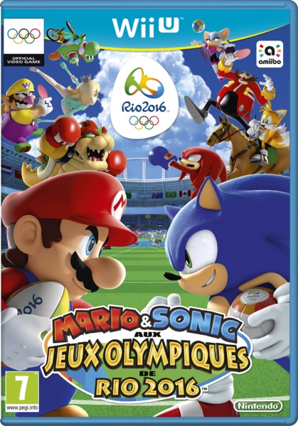 Jaquette du jeu Mario & Sonic aux Jeux Olympiques de Rio 2016